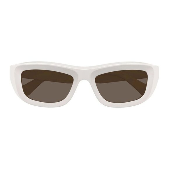 NEW BOTTEGA VENETA BV1326S 004 SUNGLASSES UNISEX IVORY EYEWEAR